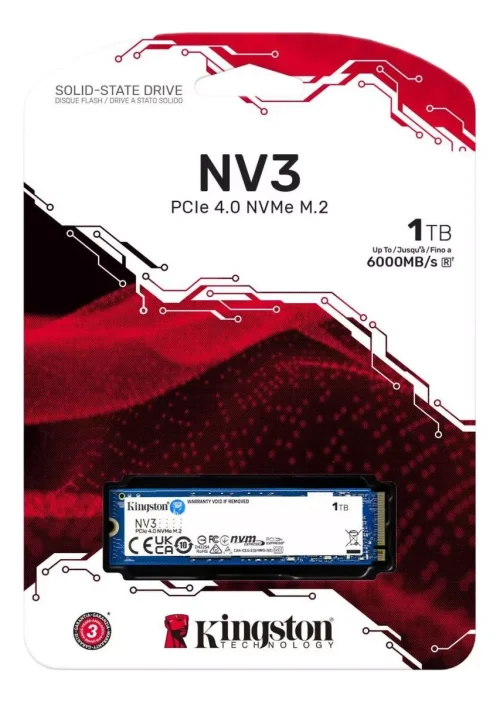 Ssd M.2 2280 Nvme Kingston 1tb